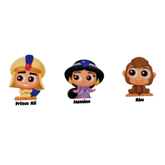 Disney Doorables‎ Aladdin Set Of 9 Mini Figures Series 4 6 12 Genie Jasmine Abu - Picture 16 of 16